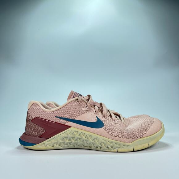 Nike Metcon 4 Light Pink Cross Training Shoes Sneakers 924593-240 Women's Size 7 - Picture 1 of 10
